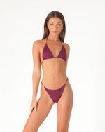 Load image into Gallery viewer, Iris Triangle Bikini Top
