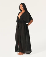 Load image into Gallery viewer, Julie Tie Long Cape
