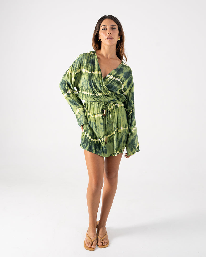Sasha Wrap Playsuit