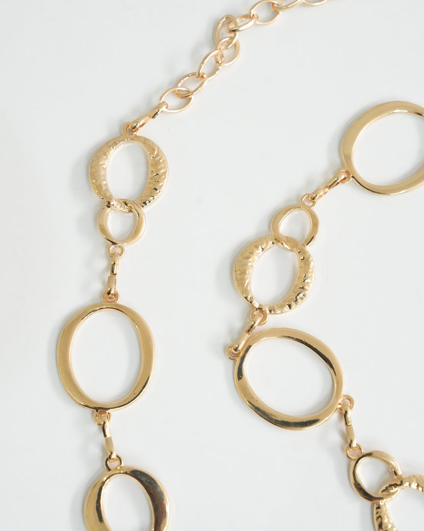 Khloe Irregular Loop Chain Belt