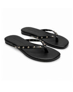 Load image into Gallery viewer, Koa Studded Flip Flop
