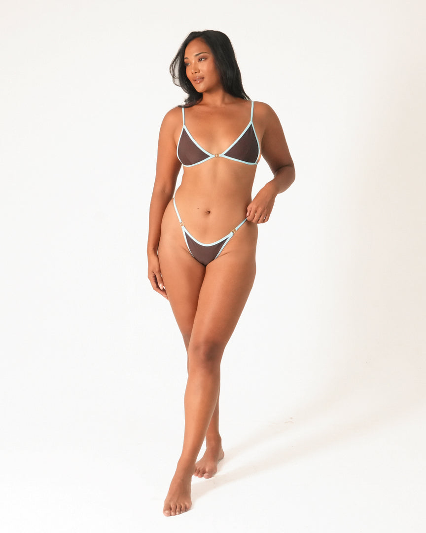 Laelia Triangle Bikini Top