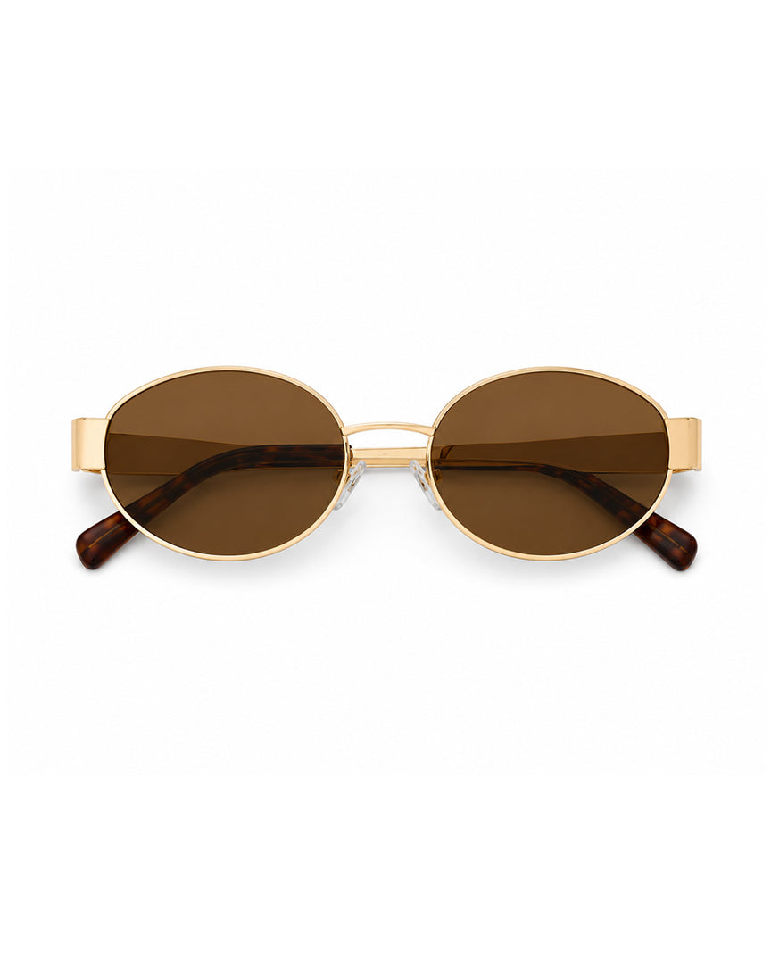 Lavinia Oval Sunglasses