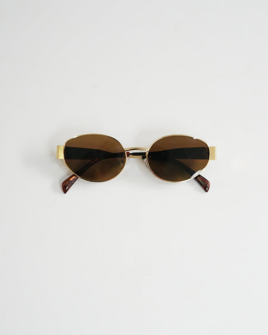 Lavinia Oval Sunglasses