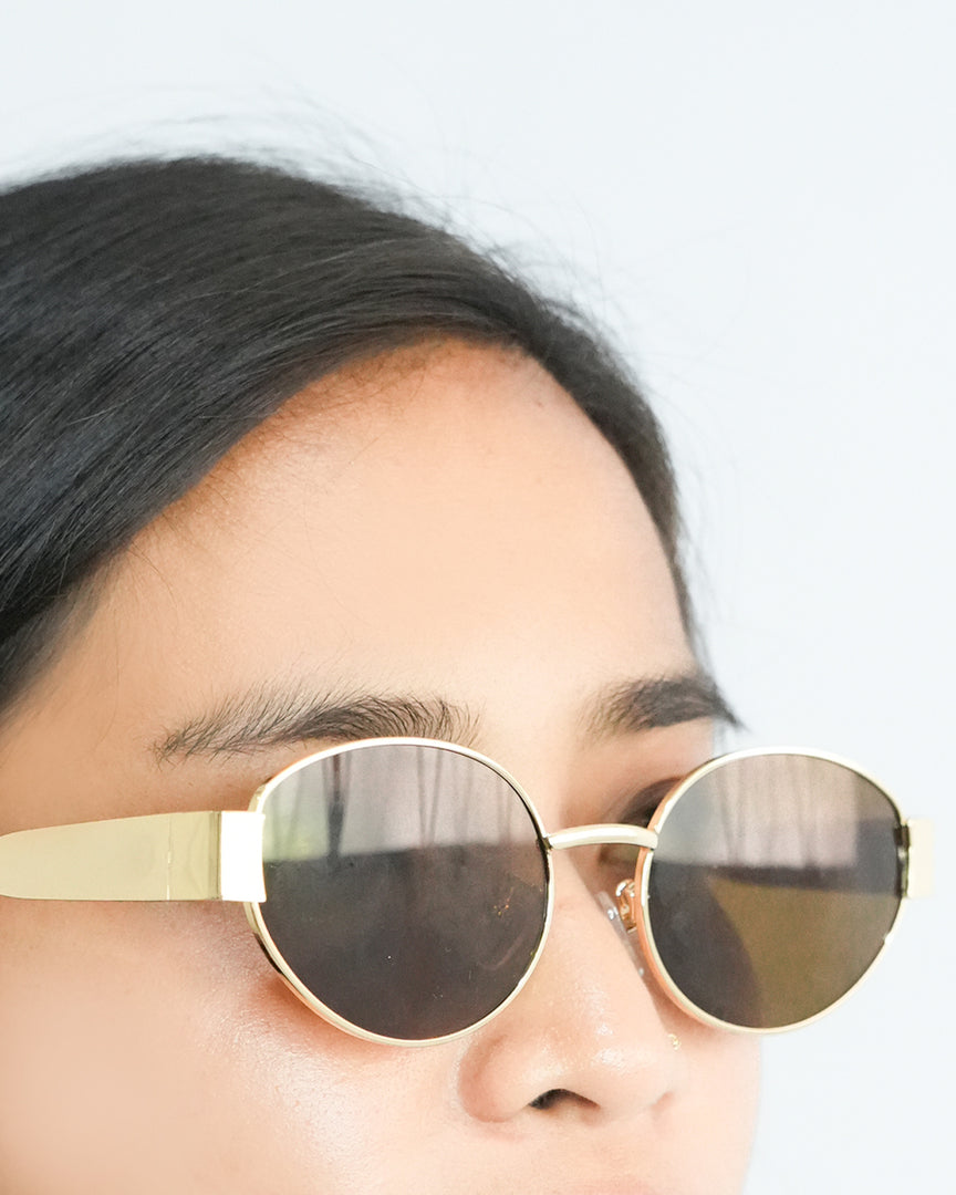 Lavinia Oval Sunglasses