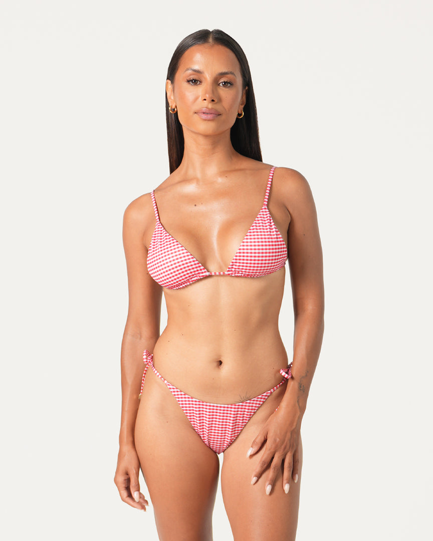 Lily Side Tie Bikini Top