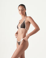 Load image into Gallery viewer, Lotus Triangle Bikini Top
