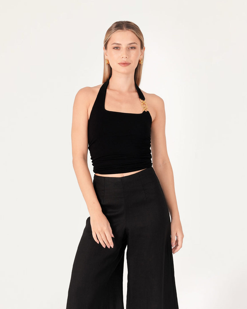 Lucia Halter Jersey Top