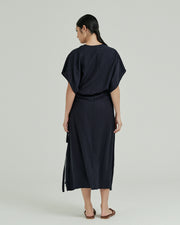 London Wrap Midi Dress