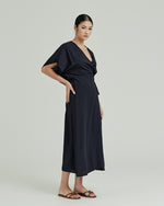 Load image into Gallery viewer, London Wrap Midi Dress
