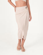 Load image into Gallery viewer, Meadow Wrap Midi Skirt
