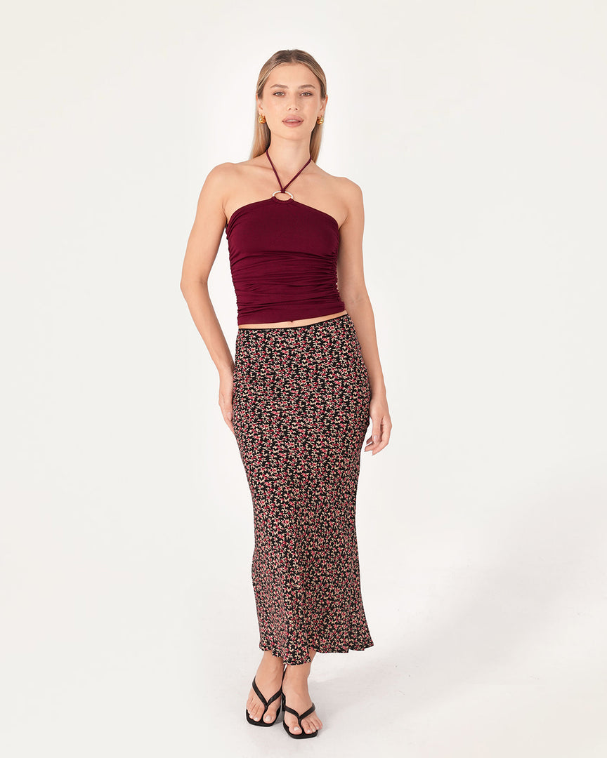 Tahiti Halter Jersey Top