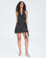 Mira Halter Mini Dress
