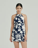 Load image into Gallery viewer, Marbella Halter Mini Dress
