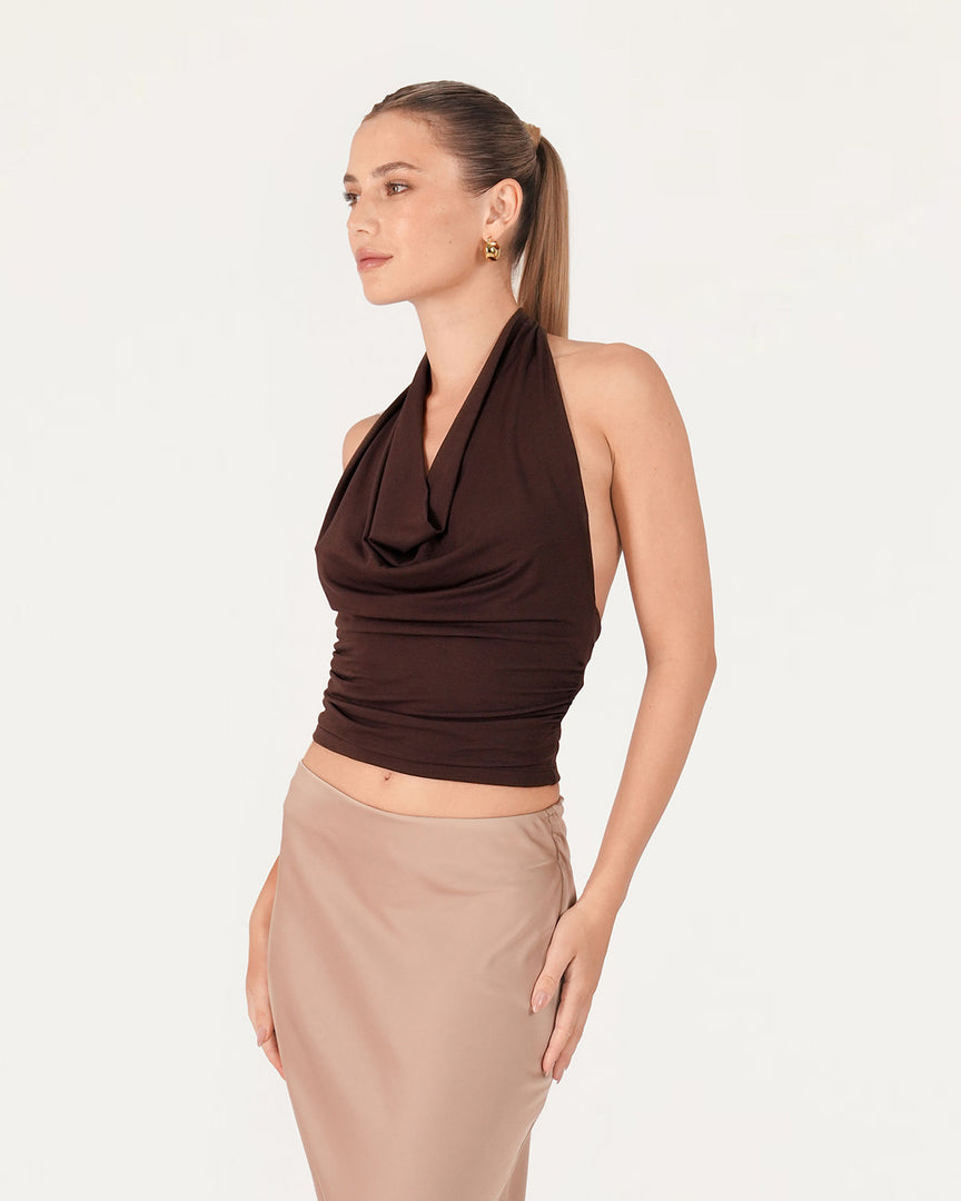 Pam Cowl Top