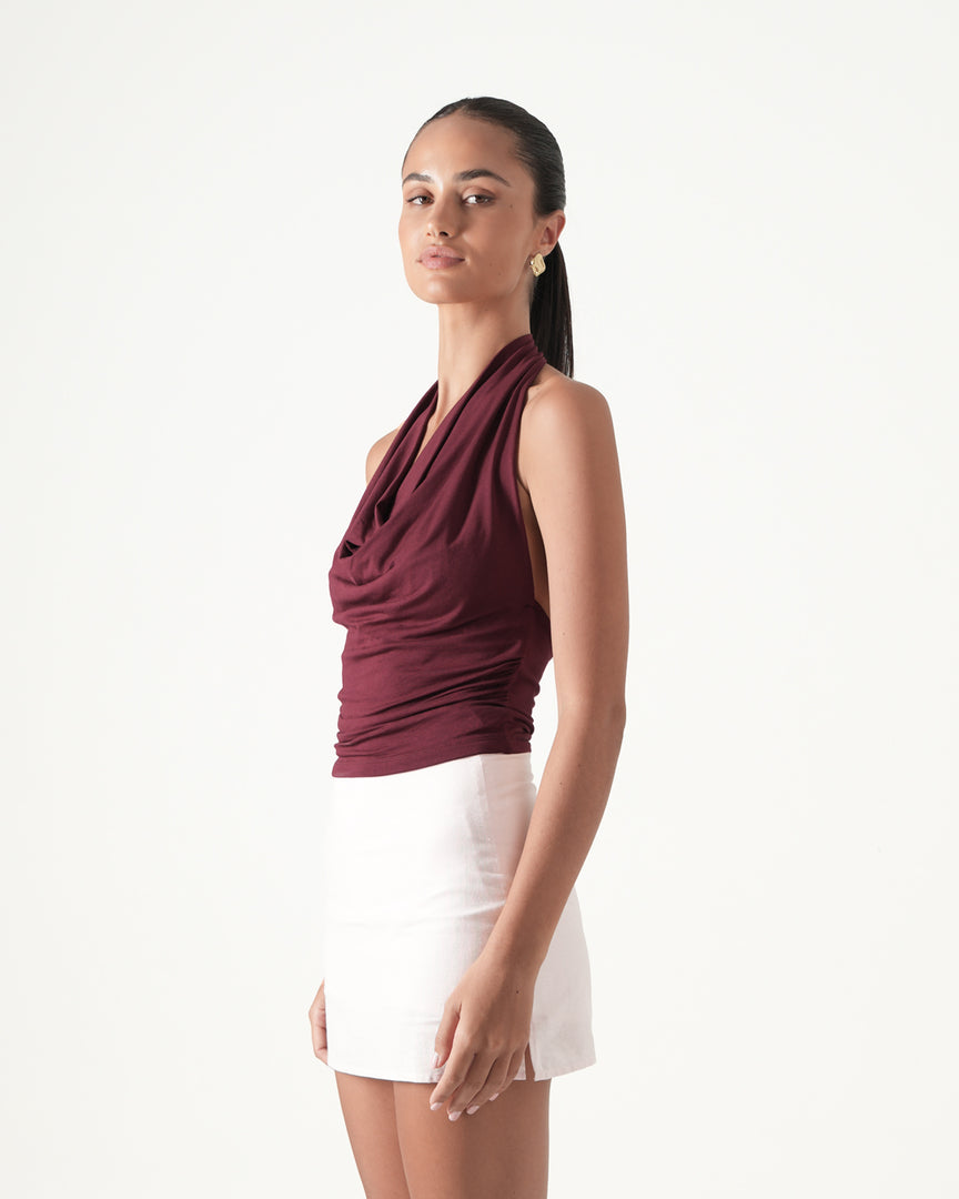 Pam Cowl Top