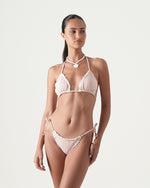 Load image into Gallery viewer, Peony Triangle Bikini Top
