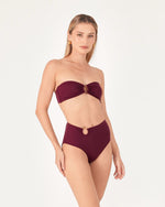 Load image into Gallery viewer, Petunia Bandeau Bikini Top
