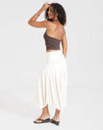Load image into Gallery viewer, Pixie Handkerchief Midi Skirt