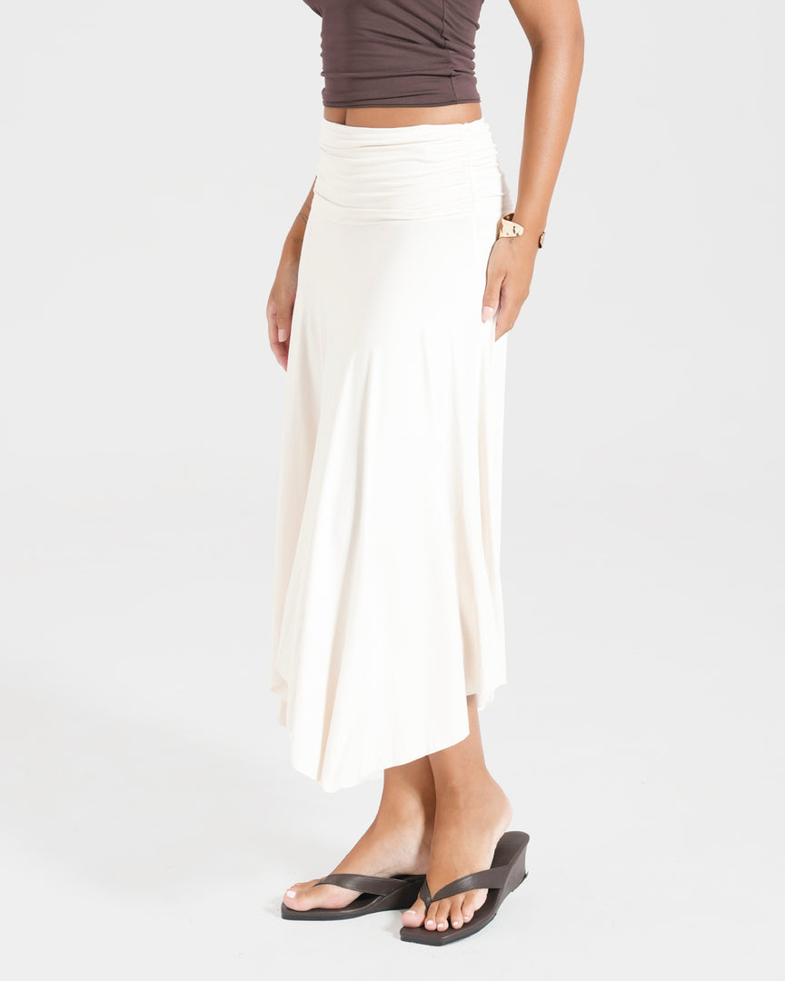 Pixie Handkerchief Midi Skirt