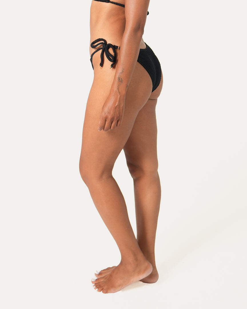 Poppy Side Tie Bikini Bottoms