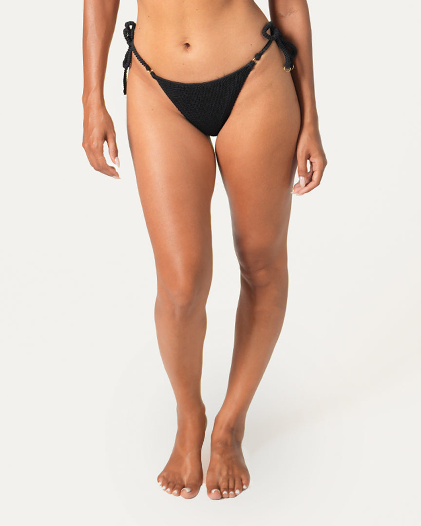 Poppy Side Tie Bikini Bottoms