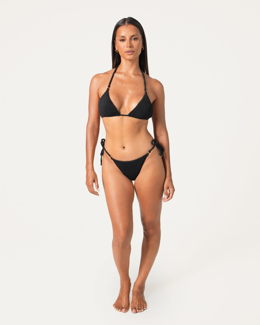 Poppy Side Tie Bikini Bottoms