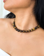 Load image into Gallery viewer, Tiger Eye Chocker
