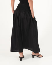 Riley Ruched Maxi Skirt