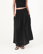 Load image into Gallery viewer, Riley Ruched Maxi Skirt
