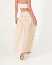 Riley Ruched Maxi Skirt