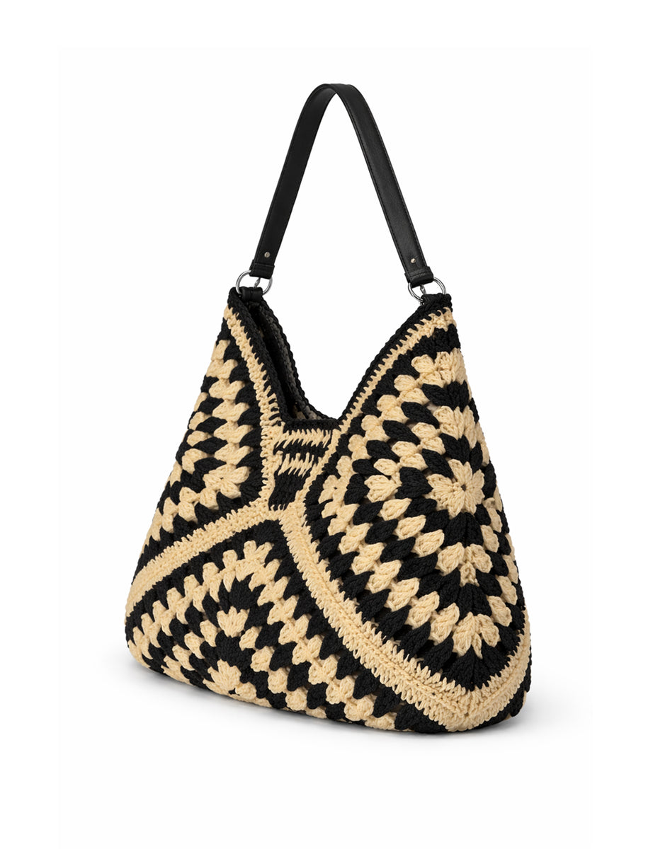 Riley Raffia Bag – Bamboo Blonde