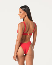 Rose Balconette Bikini Top