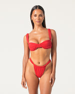 Load image into Gallery viewer, Rose Balconette Bikini Top
