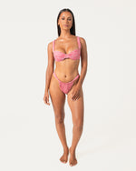Load image into Gallery viewer, Rose Ruched Bikini Bottoms
