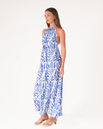 Load image into Gallery viewer, Rose Halter Maxi Dress
