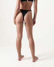 Rose Ruched Bikini Bottoms