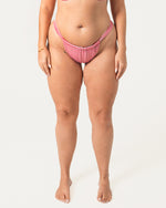 Load image into Gallery viewer, Rose Ruched Bikini Bottoms
