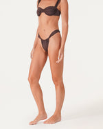 Load image into Gallery viewer, Rose Ruched Bikini Bottoms
