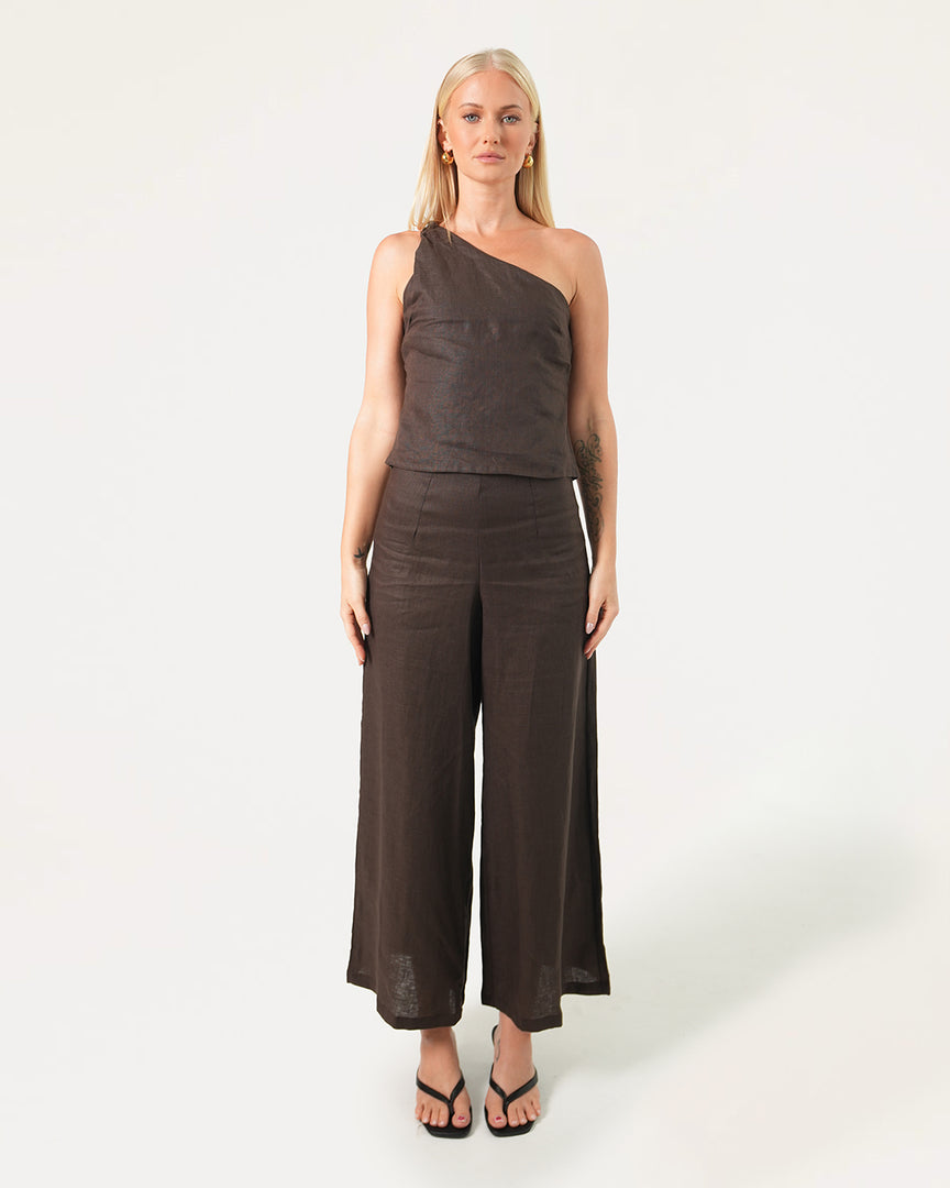 Saturn One Shoulder Top