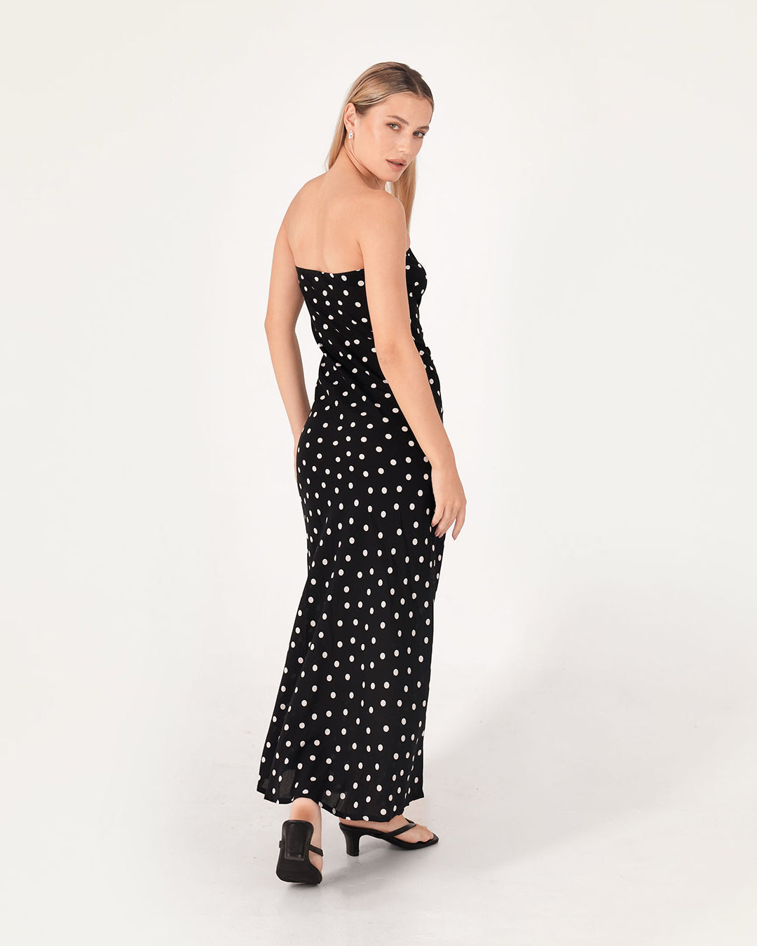 ワンピース Bamboo Blonde Tara Midi Dress NEW Bamboo Blonde Tara Midi Dress NEW