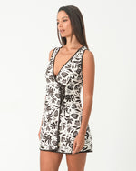 Load image into Gallery viewer, Syka Wrap Mini Dress
