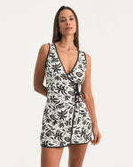 Load image into Gallery viewer, Syka Wrap Mini Dress