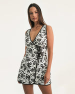 Load image into Gallery viewer, Syka Wrap Mini Dress