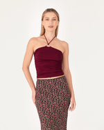 Load image into Gallery viewer, Tahiti Halter Jersey Top
