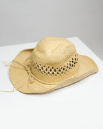 Load image into Gallery viewer, Tamika Straw Cowboy Hat