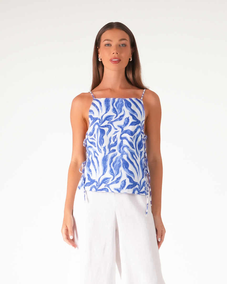 Emilia Tie Top