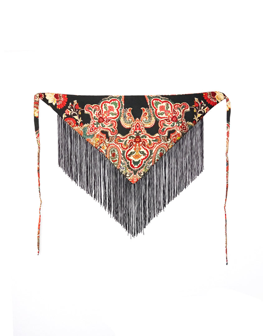 Tova Tassel Scarf