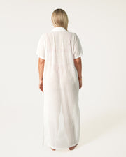 Tulum Maxi Shirt Dress