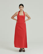 Load image into Gallery viewer, Venus Halter Midi Dress
